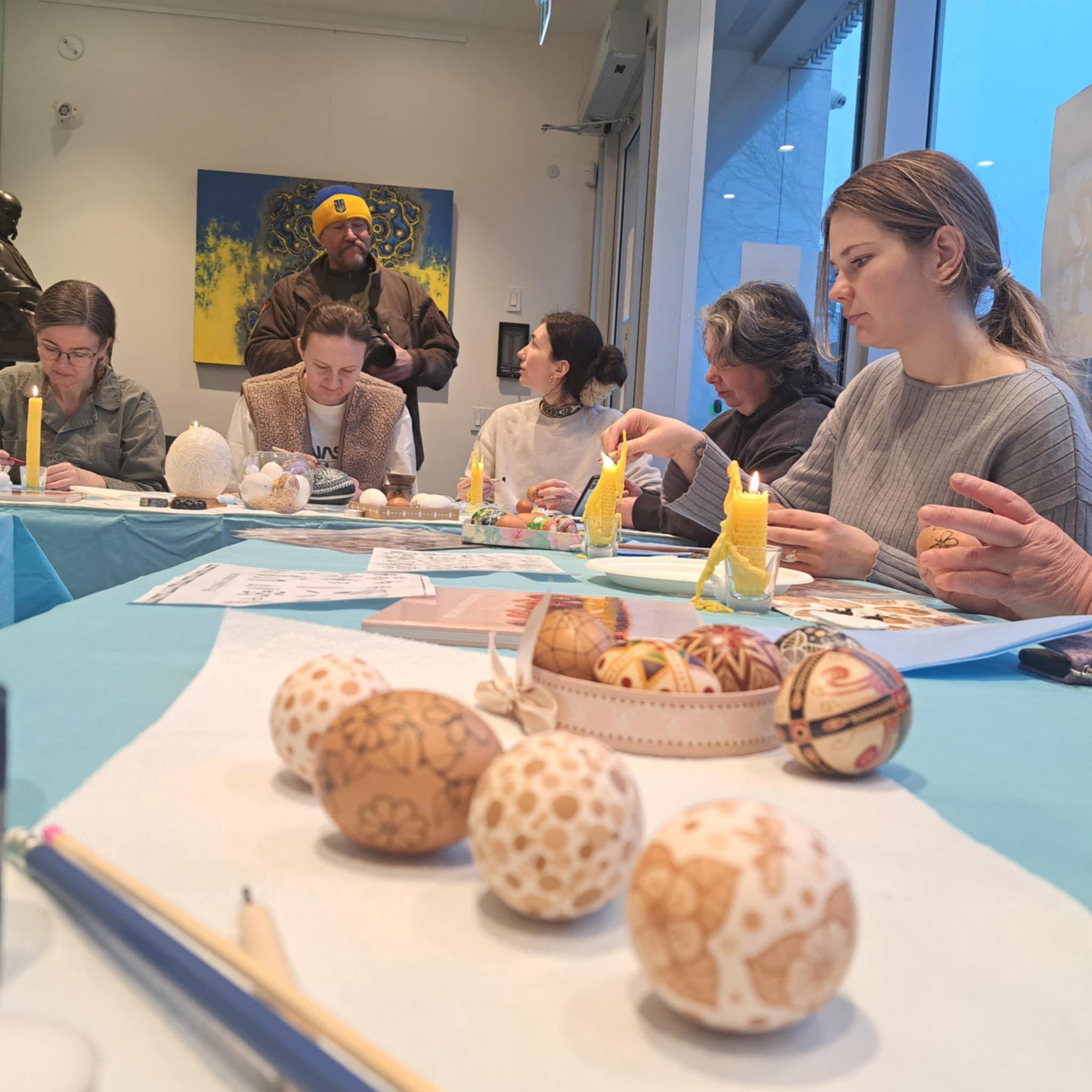 Etched Pysanka Workshop with Nadiia Voloshchuk, March 20, 2025 